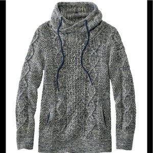 LLBean Signature Cotton Funnelneck Sweater